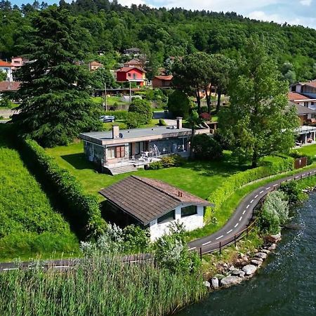 Casa Gaiani Villetta In Riva Al Lago Vista Mozzafiato Varano Borghi Екстер'єр фото
